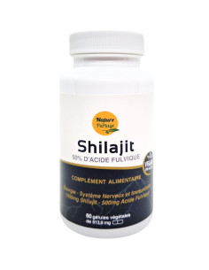 Shilajit 60caps Nature et Partage - cápsulas de shilajit natural | EKIEKO