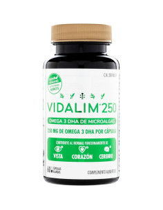 Vidalim Omega 3 250 DHA 250Mg 60caps - Vidalim | EKIEKO