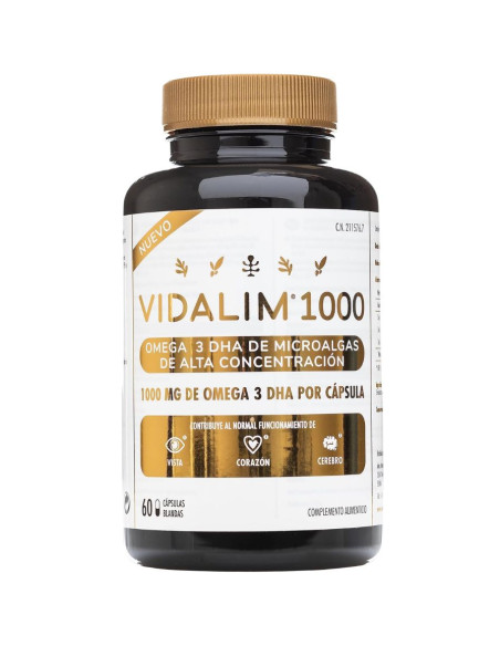 Vidalim Omega 3 1000 DHA 60caps - Vidalim | EKIEKO