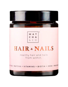 Hair Nails 60caps Matcha CO - Matcha And Co | EKIEKO