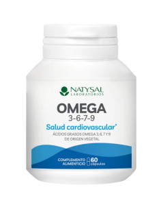 Omega 3-6-7-9 60caps Natysal | EKIEKO