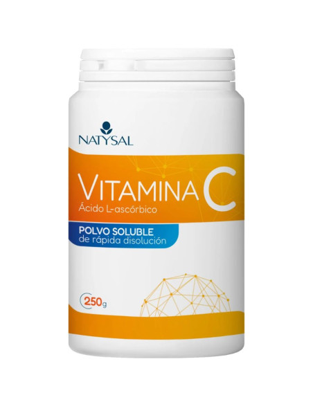 Vitamina C Polvo Soluble 250g Natysal | EKIEKO