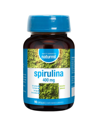 Spirulina 400Mg 90caps Naturmil | EKIEKO
