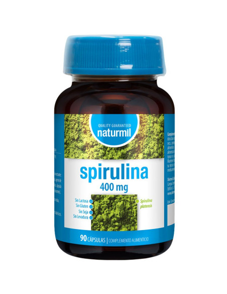 Spirulina 400Mg 90caps Naturmil | EKIEKO