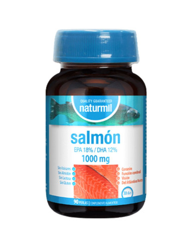 Salmon 1000Mg 90 perlas Naturmil | EKIEKO