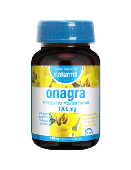Onagra 1000Mg 180caps Naturmil - Aceite de onagra 1000 mg | EKIEKO