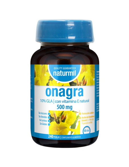 Onagra 500Mg 240 perlas Naturmil - Aceite de onagra 500 mg | EKIEKO