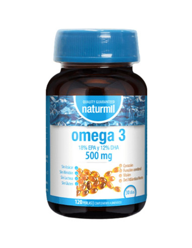 Omega 3 500Mg 18EPA 12DHA 120 perlas Naturmil | EKIEKO