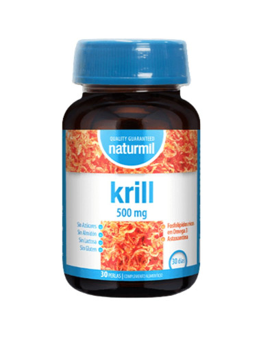 Krill 500 Mg 30 perlas Naturmil | EKIEKO