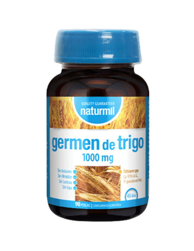 Germen de Trigo 1000Mg 90 perlas Naturmil | EKIEKO