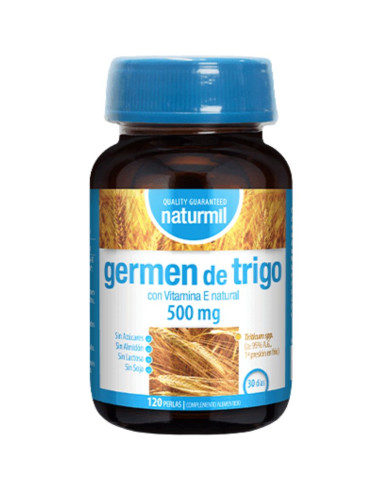 Germen de Trigo 500Mg 120 perlas Naturmil | EKIEKO