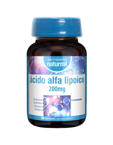 Acido Alfa Lipoico 200Mg 60caps Naturmil | EKIEKO