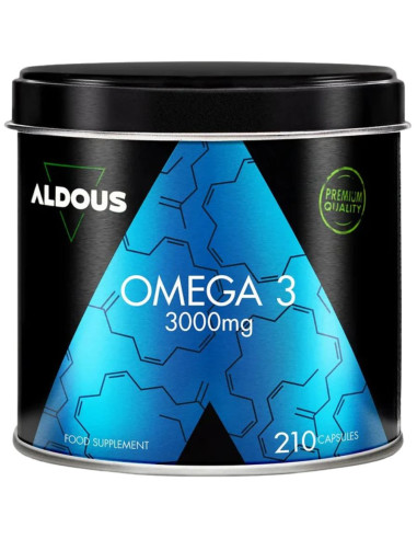 Omega 3 3000mg 210caps Aldous Bio | EKIEKO