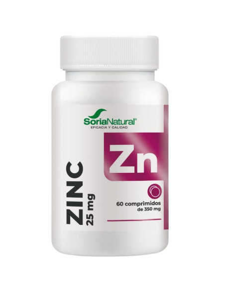 Zinc Liberación Sostenia 60comp Soria Natural | EKIEKO