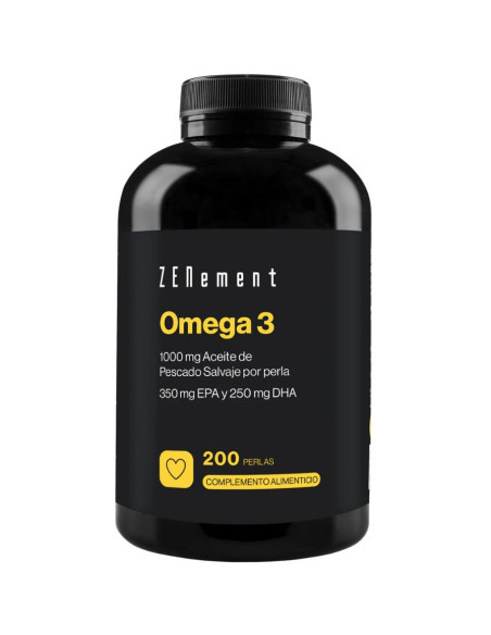 Omega 3 1000mg EPA DHA 200caps ZENement | EKIEKO