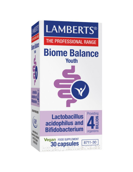 Biome Balance Youth Vegan 30caps Lamberts | EKIEKO