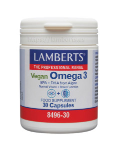 Omega 3 Vegan 30caps Lamberts | EKIEKO