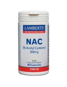 NAC 300mg Vegan 90caps Lamberts | EKIEKO