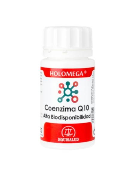 Holomega Coenzima Q10 Alta Biodisponibilidad 50caps Equisalud | EKIEKO