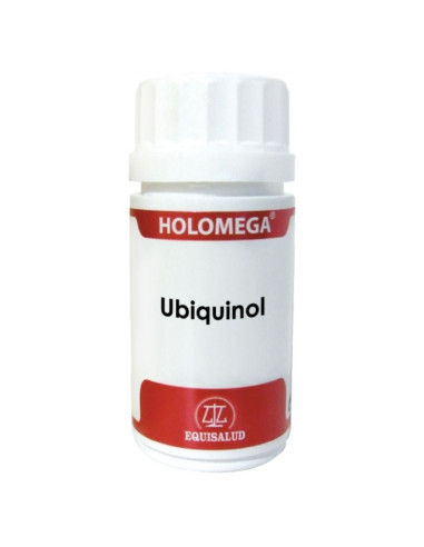 Holomega Ubiquinol 100mg 50 perlas Equisalud - Ubiquinol en perlas blandas | EKIEKO