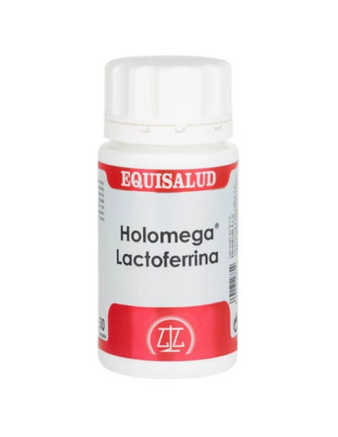 Holomega Lactoferrina 50caps Equisalud | EKIEKO
