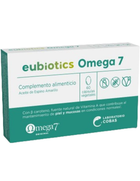 Eubiotics Omega-7 60caps LCB Cobas | EKIEKO