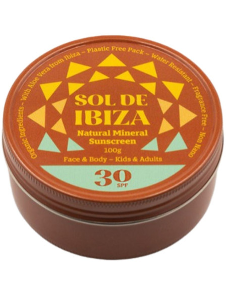 Crema Solar SPF30 30ml Sol de Ibiza | EKIEKO