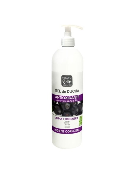 Aloe und Açai Antioxidans Duschgel 740 ml | Naturabio Cosmetics