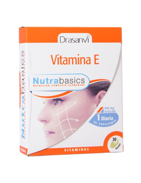 Vitamina E Nutrabasics 30 Perlas Drasanvi | EKIEKO