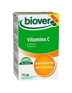 Vitamina C Naranja 180Mg 70comp Biover | EKIEKO