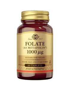 Folato 1000mcg 60comp Solgar | EKIEKO