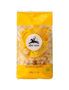 Conchiglie Tarwe Durum Tarwe Eco 500 g | Zwarte Eland