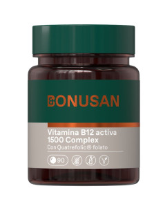 Vitamina B12 activa 1500 Complex 90comp Bonusan | EKIEKO