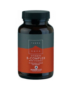 Vitamina-B Complex con Vitamina-C 50caps Terra Nova | EKIEKO