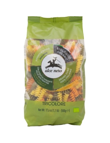 Fusilli Tricolor Eco 500 g | Black Elk