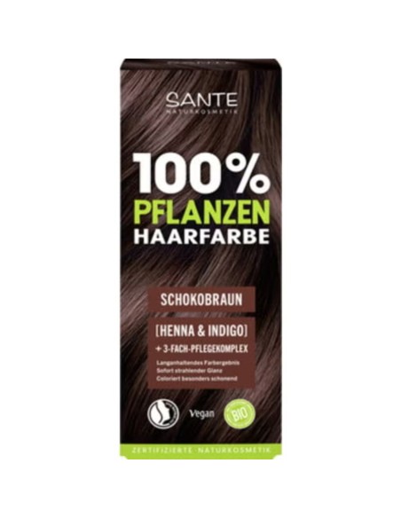 Tintura vegetale 02 Chocolate Brown 100g | Sante