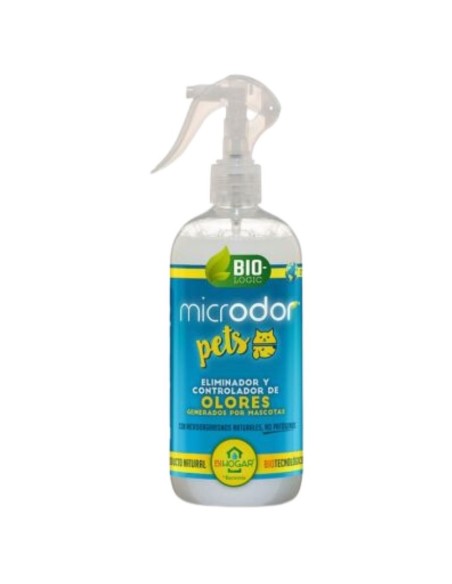 Microdor Eliminador de Olor de Mascotas Ambiente Bio 500 ml | Bactemia