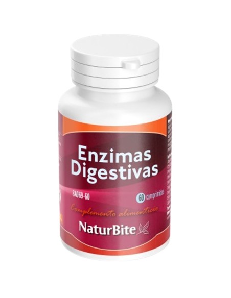 Enzimas Digestivas Sem Glúten 60 comprimidos - Naturbite