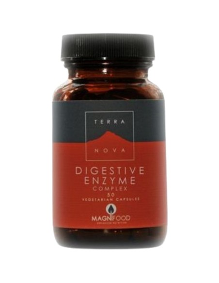 Complexe d'enzymes digestives 50 gélules | Terra Nova