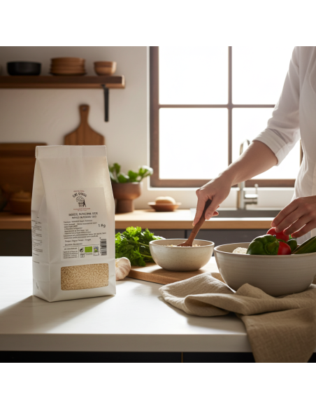 National Organic Brown Rice 1 kg | Cal Valls