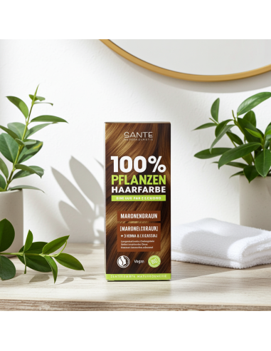 Plantaardige kleurstof 08 Kastanje 100g | Sante