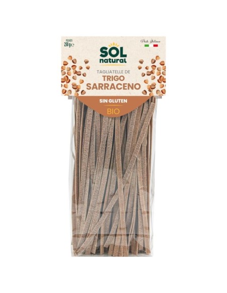 Ταλιατέλες χωρίς γλουτένη από φαγόπυρο 250 g | Solnatural