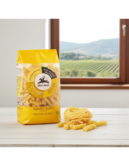 Fusilli Durum Wheat Eco 500 g | Black Elk