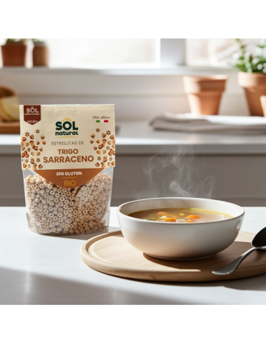 Estrellitas Trigo Sarraceno Sin Gluten 250 g | Solnatural