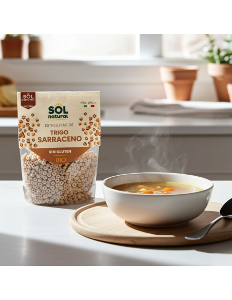 Estrellitas Trigo Sarraceno Sin Gluten 250 g | Solnatural