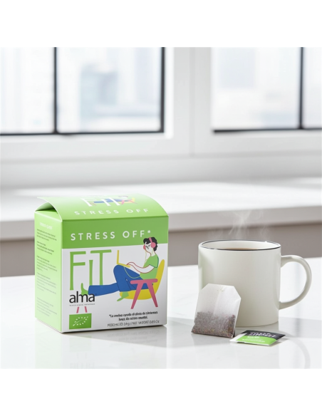 Infuso biologico Stress Off Fit 12 bustine | Alma