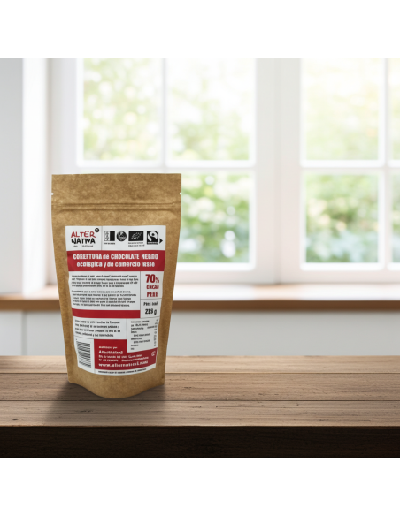 Cioccolato fondente 70% Cacao Bio 1 kg | Alternativa3