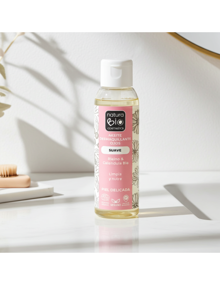 Απαλό λάδι ντεμακιγιάζ ματιών 100 ml | Naturabio Cosmetics