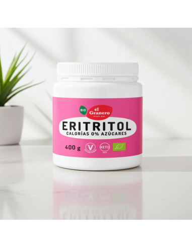 Eritritritol Ecological 400g | El Granero Integral Natural Sweetener