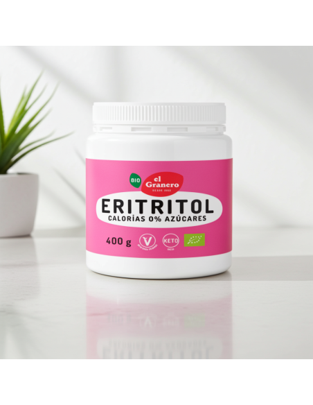 Eritritol Ecológico 400g | Endulzante Natural El Granero Integral